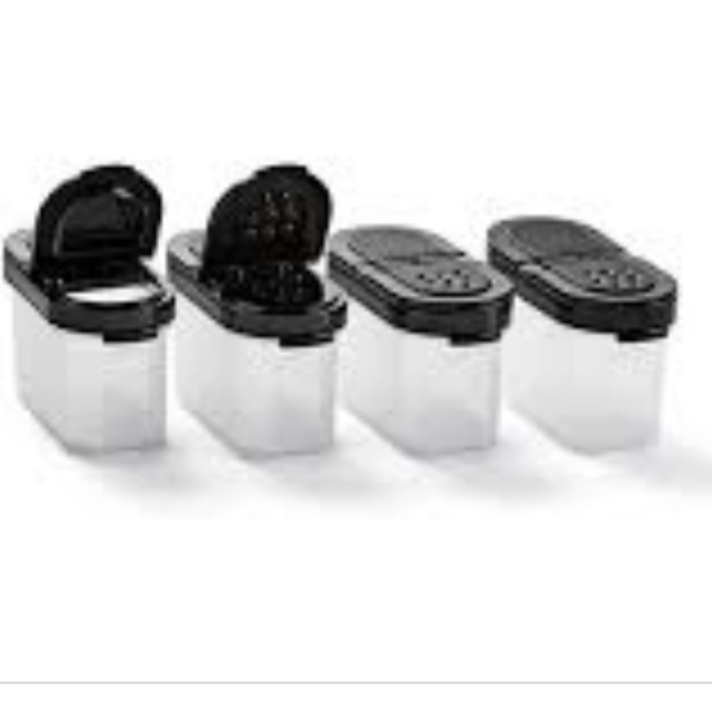 Tupperware NEW small spice shaker set